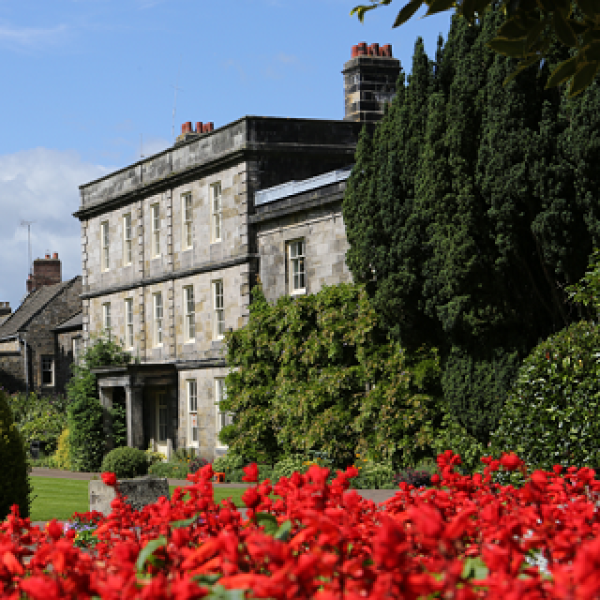 Hexham house, a stone building.